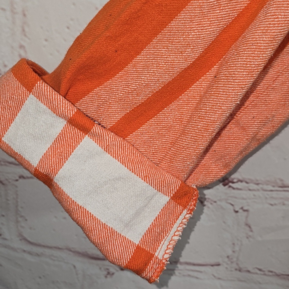 Clemson University Tigers Plaid Woven Tunic Long Sleeve Shirt Womens Size XL - Picture 7 of 11